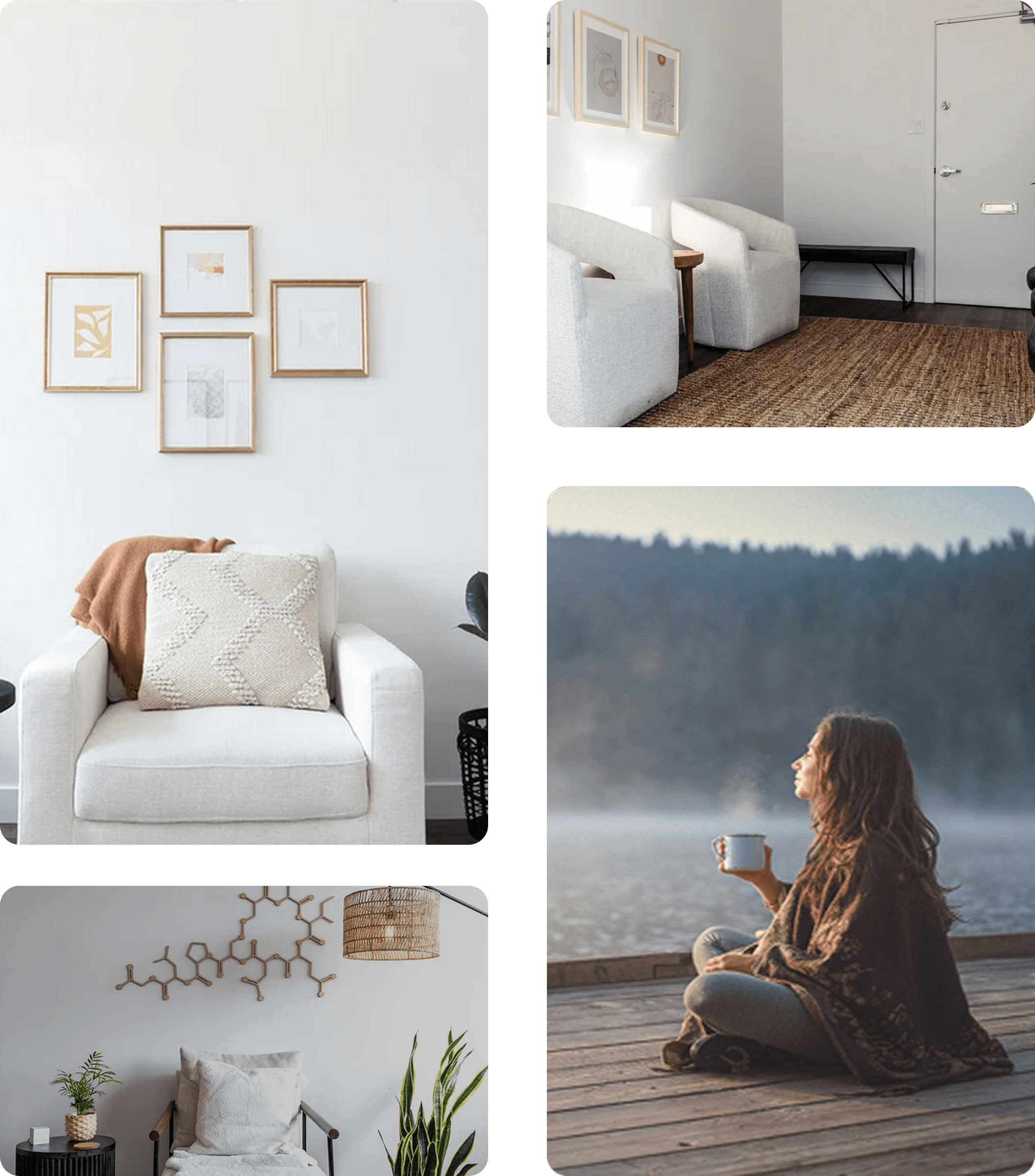 A therapist guiding a client through mindfulness-based psychotherapy techniques in a calm, therapeutic setting.